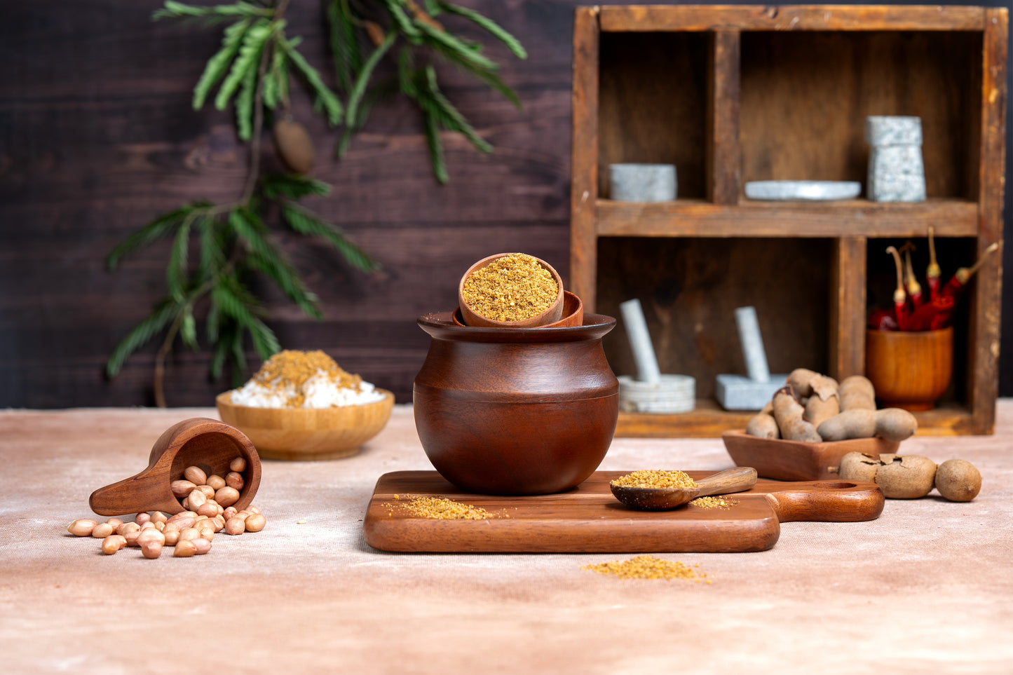 Tamarind Leaf Powder (With Groundnut)